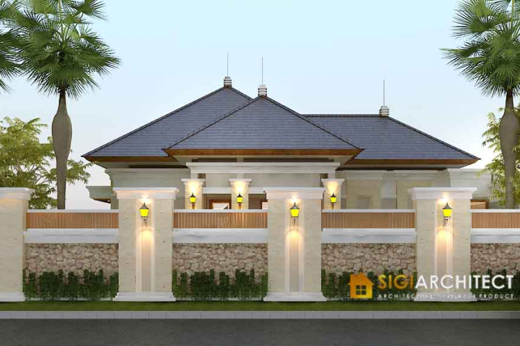 Model Rumah Joglo 1 Lantai Atap Limas 350 M2