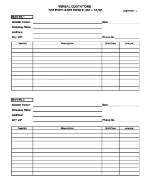 Canvass Form Template