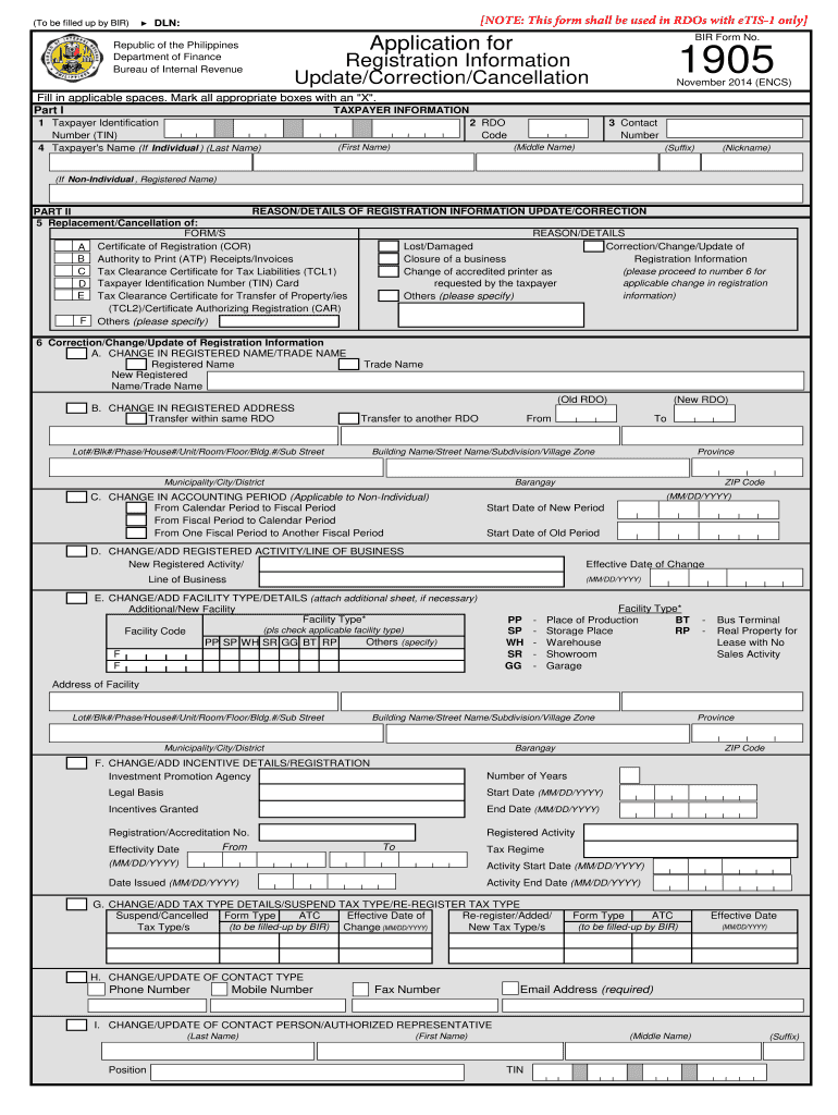 Bir 2014-2024 Form - Fill Out and Sign Printable PDF Template ...