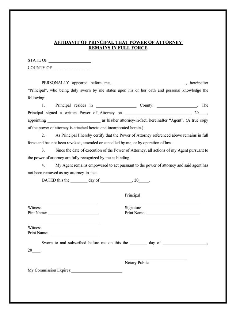 Principle Not Revoked in Full Force Legal Forms - Fill Out and Sign ...