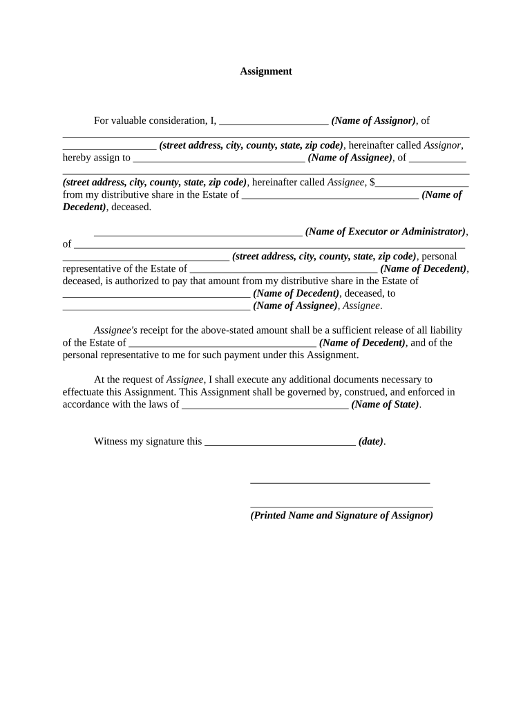 Money Estate Form - Fill Out and Sign Printable PDF Template | airSlate ...