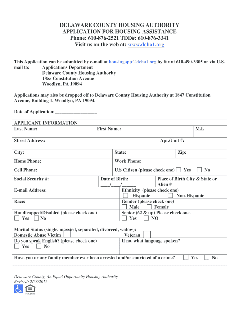 Dcha1  Form