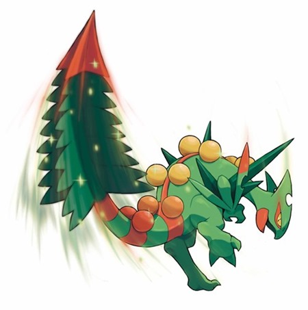 Sceptile Blaziken And Swampert Mega Evolution