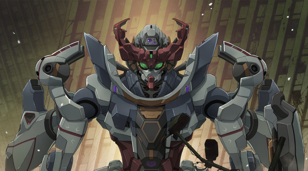 Key art for the film release of Gundam GQuuuuuux -Beginning-