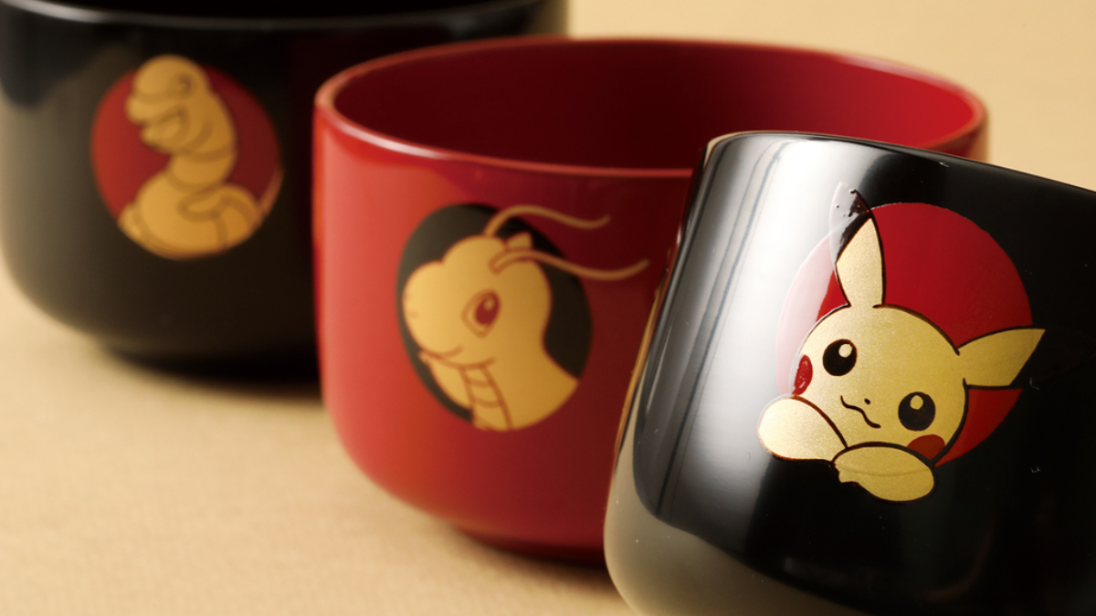 pokemon lacquer bowls yamada heiando