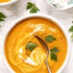 Anti-Inflammatory Carrot Soup with Ginger and Turmeric