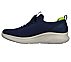 SKECH-LITE PRO - FAINT FLAIR, NAVY/LIME