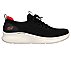 SKECH-LITE PRO - FAINT FLAIR, BLACK/RED