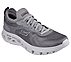 GO RUN GLIDE-STEP FLEX-RADAR, LIGHT GREY