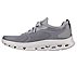 GO RUN GLIDE-STEP FLEX-RADAR, LIGHT GREY