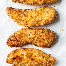 These crispy Air Fryer Chicken Tenders are golden and juicy, so easy to make and perfect for weeknight cooking!