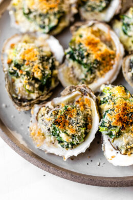 Oysters Rockefeller