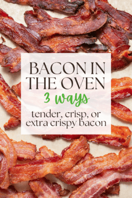 How To Make Bacon in The Oven 3 ways