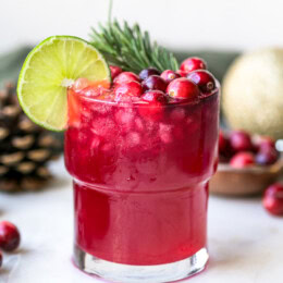 Cranberry Mule Mocktail