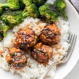 Asian Chicken Meatballs