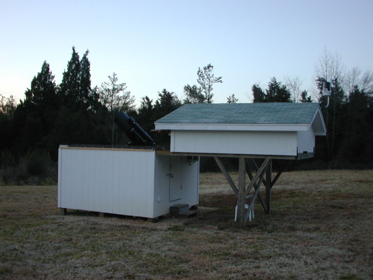 TwinOaks Observatory Construction 04