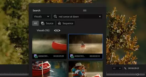 Premiere Pro mit KI-Suche und besseres Caching in After Effects