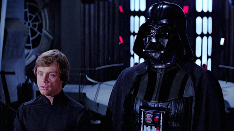 Mark Hamill and David Prowse in Star Wars: Episode VI - Return of the Jedi