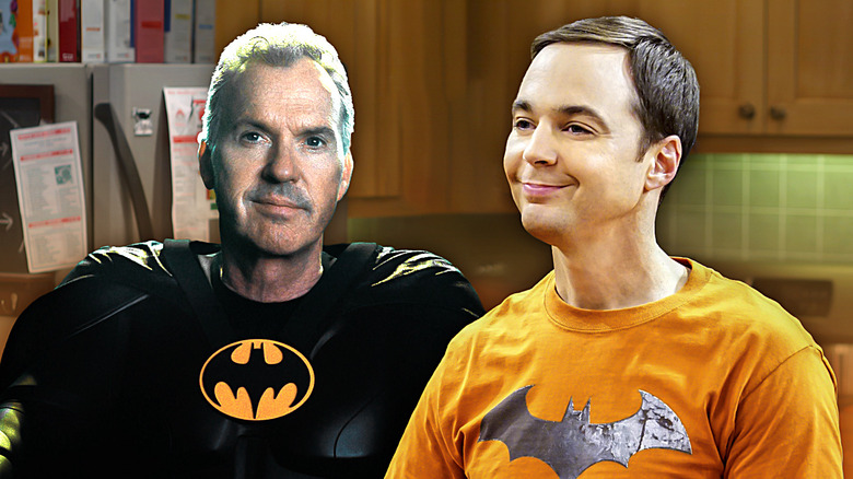 Michael Keaton Jim Parsons Old Sheldon