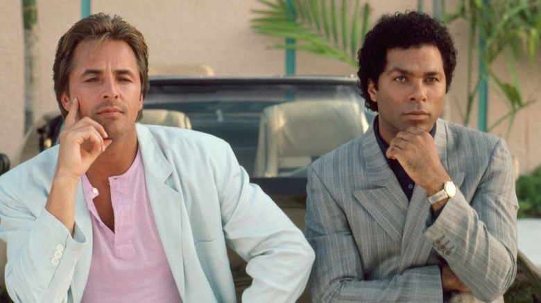 Tubbs and Crockett contemplate