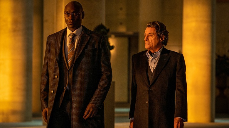 Lance Reddick and Ian McShane in John Wick Chapter 4