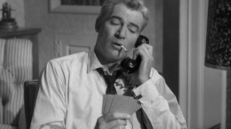 Perry Mason guy on the phone