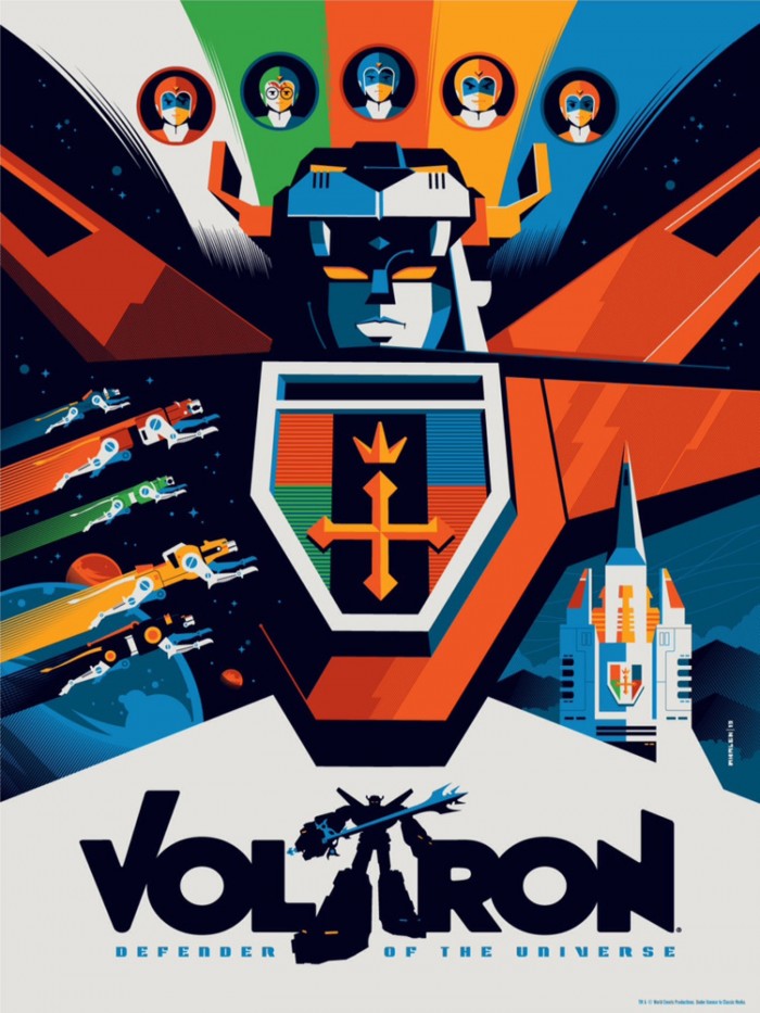 Voltron by Tom Whalen