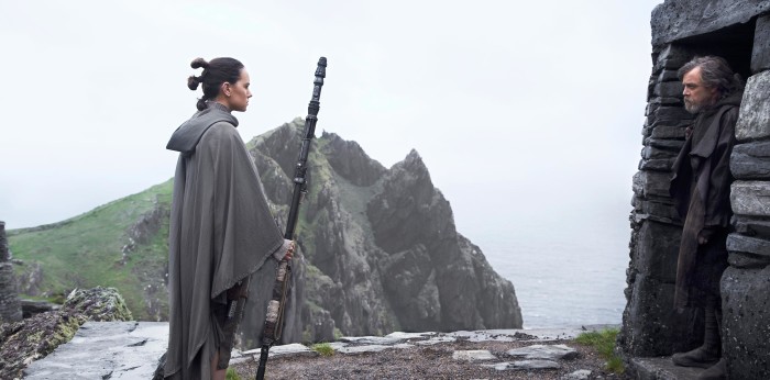 luke in hiding in the last jedi