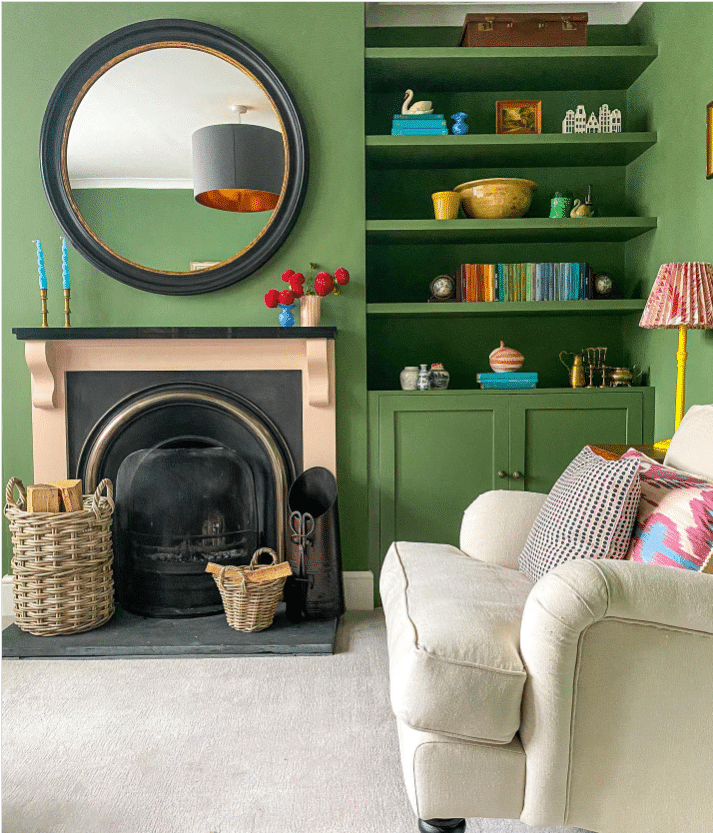 Fireplace alcove design ideas