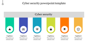 Cyber Security PowerPoint Template With Icons Presentation