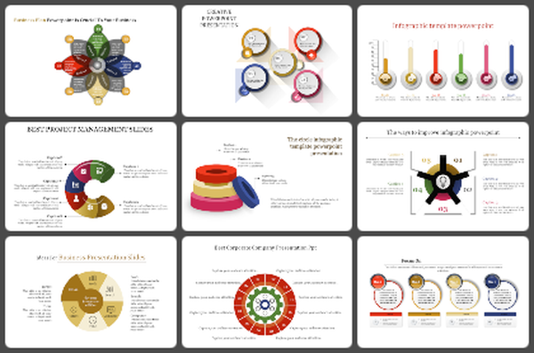 Non Circular Powerpoint Templates