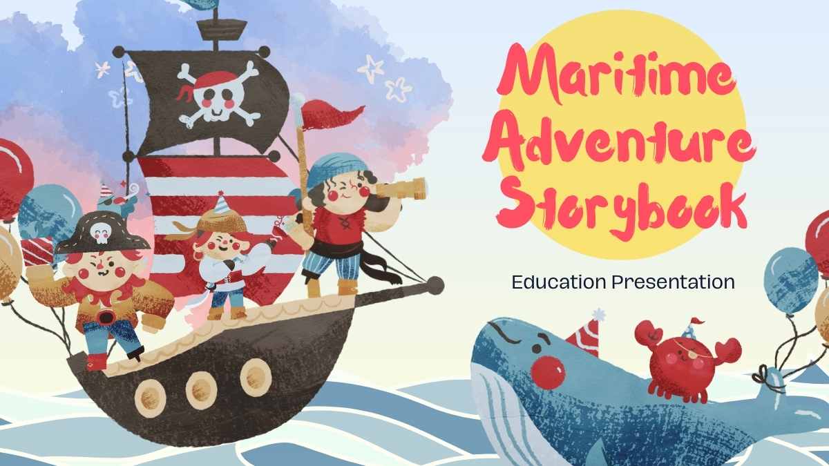 Maritime Adventure Storybook Slides - slide 1