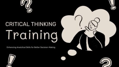 Simple Cute Critical Thinking Training Slides 1