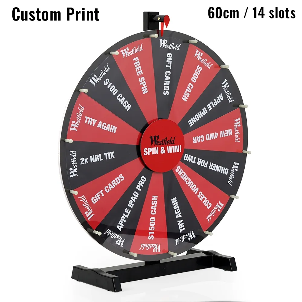 Custom Spinning Prize Wheel