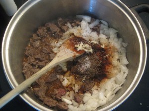 goulash with garlic