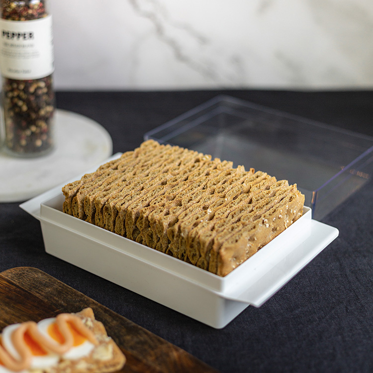 Box for Swedish crispbread