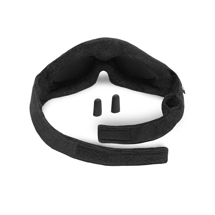 Sleep mask with light transmission protection