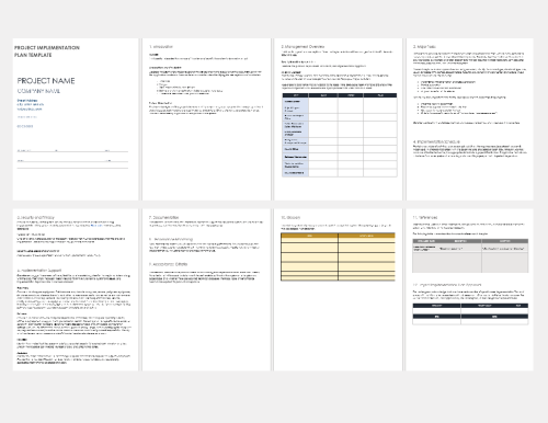 Free Google Docs Project Plan Templates | Smartsheet