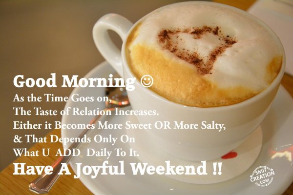 Good Morning Messages With Coffee Images - SmitCreation.com