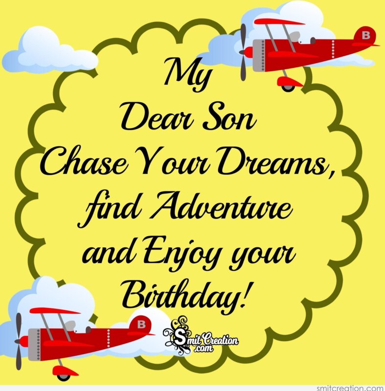 Birthday Wishes For Son With Quotes Messages Greetings And Cards ...