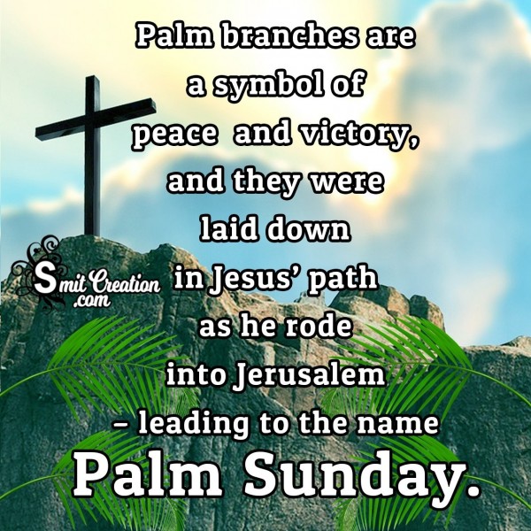 Palm Sunday