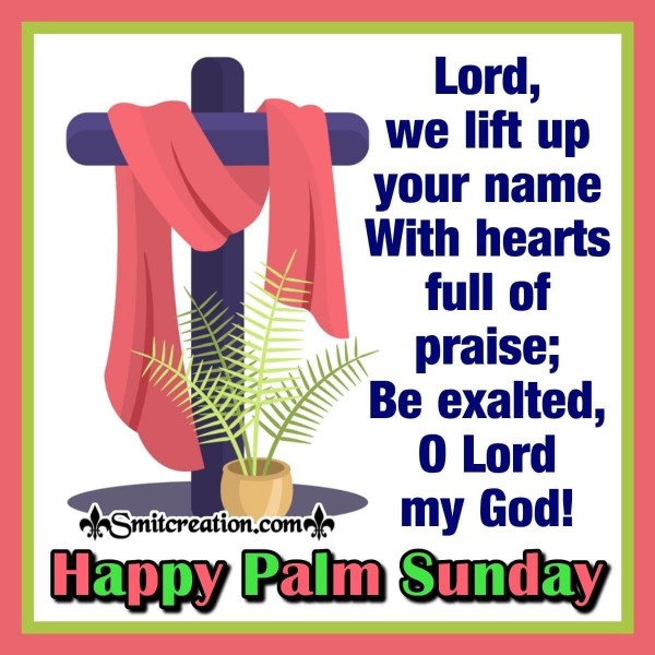 Happy Palm Sunday Card