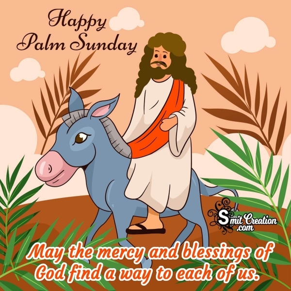 Happy Palm Sunday Blessings