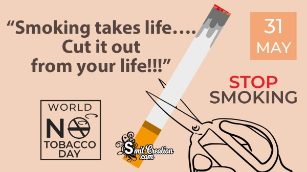 World No Tobacco Day Slogans