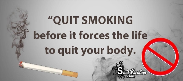 Anti Smoking Slogans