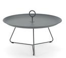 Eyelet Side Table, H 35 x Ø 70 cm, Dark grey