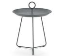 Eyelet Side Table, H 45,5 x Ø 45 cm, Dark grey