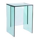 Max Beam Stool / Side Table, Aquamarine green