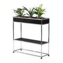 USM Haller Plant Side Table Type 1, Graphite black RAL 9011