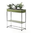 USM Haller Plant Side Table Type 1, Olive green RAL 6003